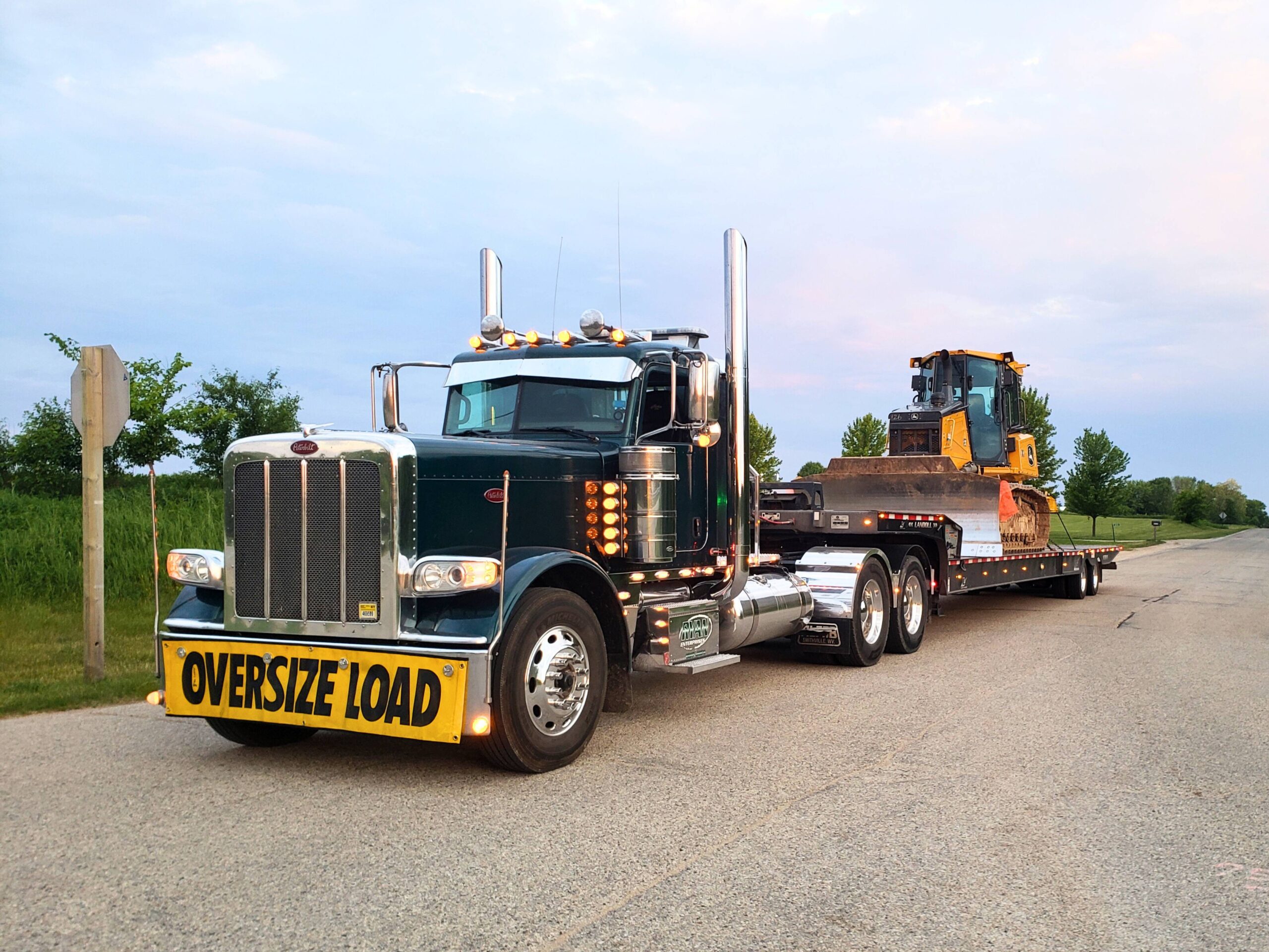 low bed trailers, Rgn Trailers